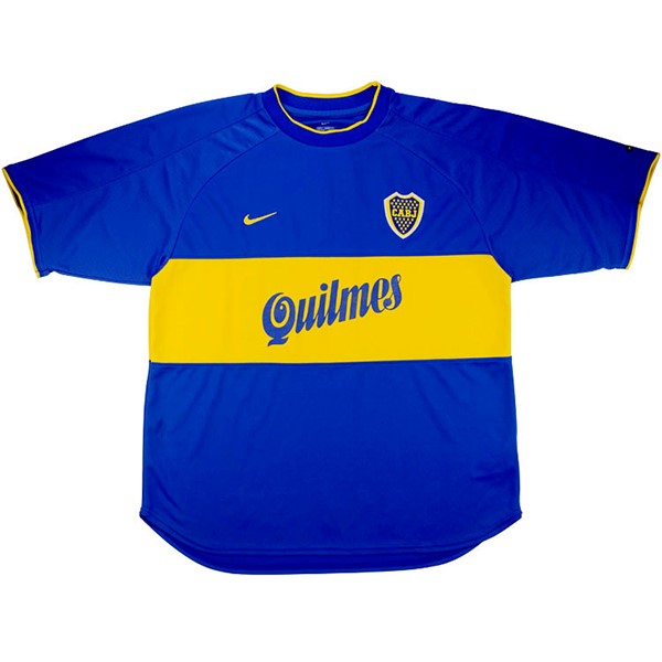 Tailandia Camiseta Boca Juniors 1st Retro 2000 2001 Azul